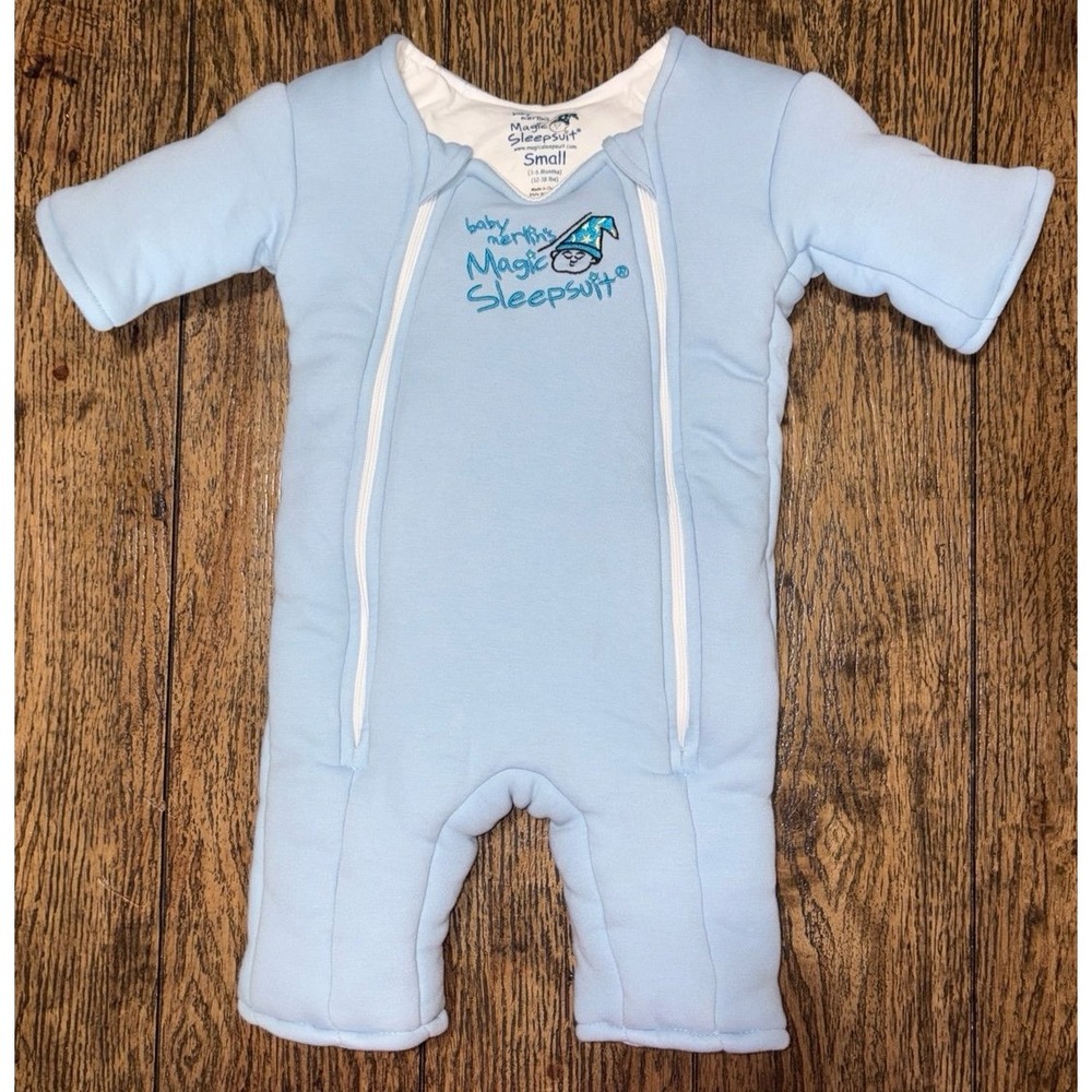 Baby Merlins Magic Sleepsuit Small 3-6 Months Sleep Sack 12-18 Pounds